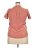 Entro Pink Short Sleeve Blouse Size XXL (estimated) - photo 2
