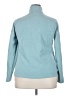 Eddie Bauer 100% Polyester Teal Turtleneck Sweater Size XL - photo 2