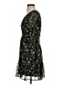 Dex 100% Polyester Floral Black Cocktail Dress Size XS - photo 5