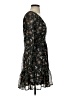Dex 100% Polyester Floral Black Cocktail Dress Size XS - photo 4