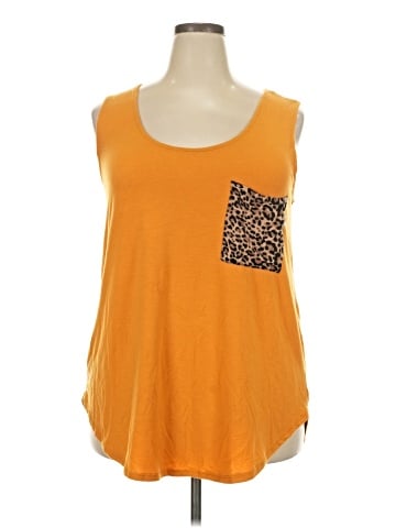 Zenana Sleeveless T-Shirt (view 1)