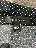 Spense 100% Viscose Polka Dots Black 3/4 Sleeve Button-Down Shirt Size XL - photo 7