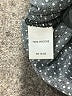 Spense 100% Viscose Polka Dots Black 3/4 Sleeve Button-Down Shirt Size XL - photo 8