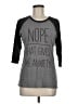 District. Gray 3/4 Sleeve T-Shirt Size M - photo 1