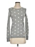 Talbots 100% Cashmere Polka Dots Silver Cashmere Pullover Sweater Size XS - photo 1