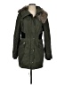 DKNY 100% Cotton Green Coat Size S - photo 1