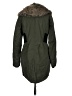 DKNY 100% Cotton Green Coat Size S - photo 2