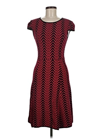Black Saks Fifth Avenue Casual Dress (view 1)