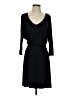 Three Dots Solid Black Cocktail Dress Size S - photo 1