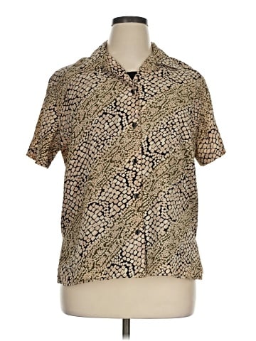 Notations Short Sleeve Blouse (view 1)