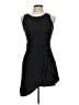 Derek Heart Solid Black Cocktail Dress Size L - photo 1