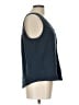 Splendid 100% Cotton Blue Sleeveless Blouse Size L - photo 4