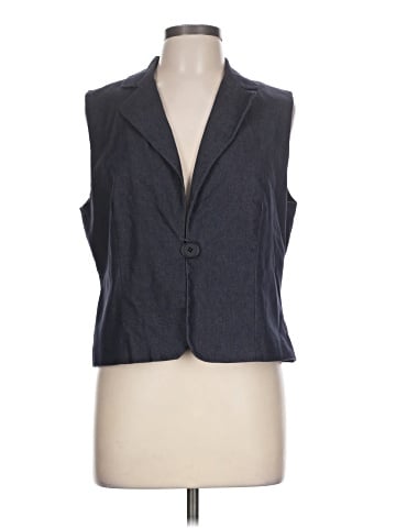 Worthington Sleeveless Button-Down Shirt (view 1)