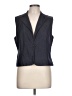 Worthington Gray Sleeveless Button-Down Shirt Size L - photo 1
