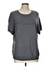 Secret Treasures Gray Short Sleeve Top Size L - photo 1