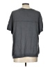 Secret Treasures Gray Short Sleeve Top Size L - photo 2