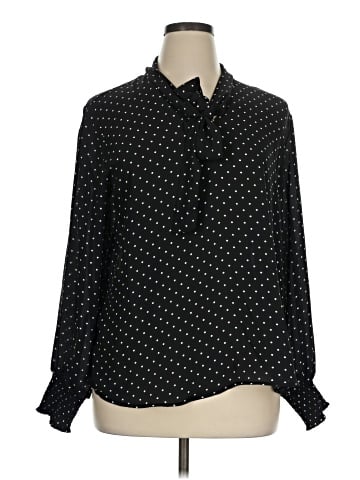 Cupcakes & Cashmere Long Sleeve Blouse (view 1)