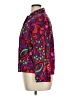 Choices 100% Cotton Paisley Purple Jacket Size XL Petite - photo 5