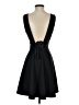 Soprano Solid Black Cocktail Dress Size XS - photo 2