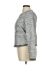 Banana Republic 100% Polyester Tweed Gray Jacket Size 14 - photo 5