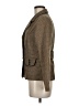 Perceptions 100% Polyester Tweed Brown Blazer Size 8 - photo 5