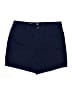 St. John's Bay Solid Blue Shorts Size 16 - photo 1