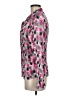 Komarov 100% Polyester Graphic Black Pink Long Sleeve Blouse Size Med (2) - photo 5