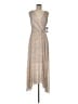 Tommy Hilfiger Paisley Tan Cocktail Dress Size 8 - photo 1