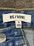 RE/DONE 100% Cotton Chevron-herringbone Blue Jeans Size 26 waist - photo 3