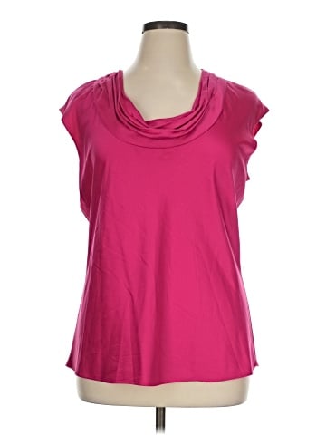 AK Anne Klein Short Sleeve Top (view 1)