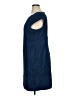 Laurel 100% Polyester Solid Blue Casual Dress Size 14 - photo 5