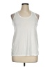 Danskin Now 100% Polyester White Sleeveless Top Size XL - photo 1