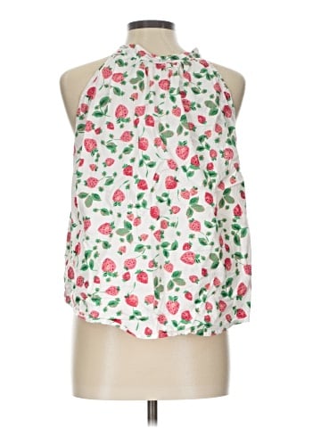 J.Crew Factory Store Sleeveless Blouse (view 2)