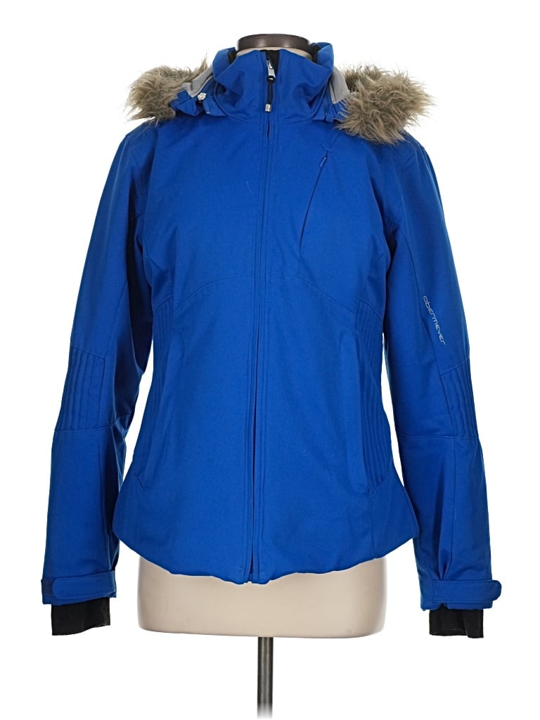 Pre-owned Obermeyer Snow Jacket In Blue