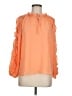 1.State 100% Polyester Orange 3/4 Sleeve Blouse Size M - photo 1