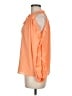 1.State 100% Polyester Orange 3/4 Sleeve Blouse Size M - photo 5