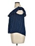 Lily White 100% Polyester Blue Short Sleeve Blouse Size XL - photo 5