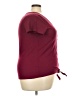 Just Be... Burgundy Short Sleeve Top Size 3X - photo 4