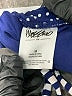 Mossimo Polka Dots Blue Swimsuit Top Size M - photo 3