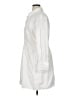 Gap 100% Cotton White 3/4 Sleeve Button-Down Shirt Size XL - photo 5