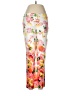Cache Floral White Casual Pants Size 6 - photo 1