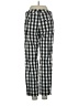 Ann Taylor Checkered-gingham Silver Jeans Size 0 - photo 2