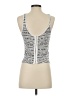 Billabong 100% Rayon Silver Sleeveless Top Size S - photo 2