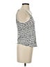 Billabong 100% Rayon Silver Sleeveless Top Size S - photo 4