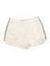 Justice 100% Polyester Ivory Athletic Shorts Size 18 - photo 1