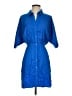 Thakoon Blue Casual Dress Size 4 - photo 1