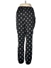 Shimera 100% Polyester Argyle Black Casual Pants Size M - photo 2