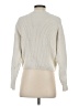 Pull&Bear Solid Ivory Turtleneck Sweater Size S - photo 2