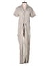 Rujuta Sheth Checkered-gingham Ivory Jumpsuit Size XS - photo 1