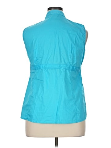 Cato Sleeveless Button-Down Shirt (view 2)